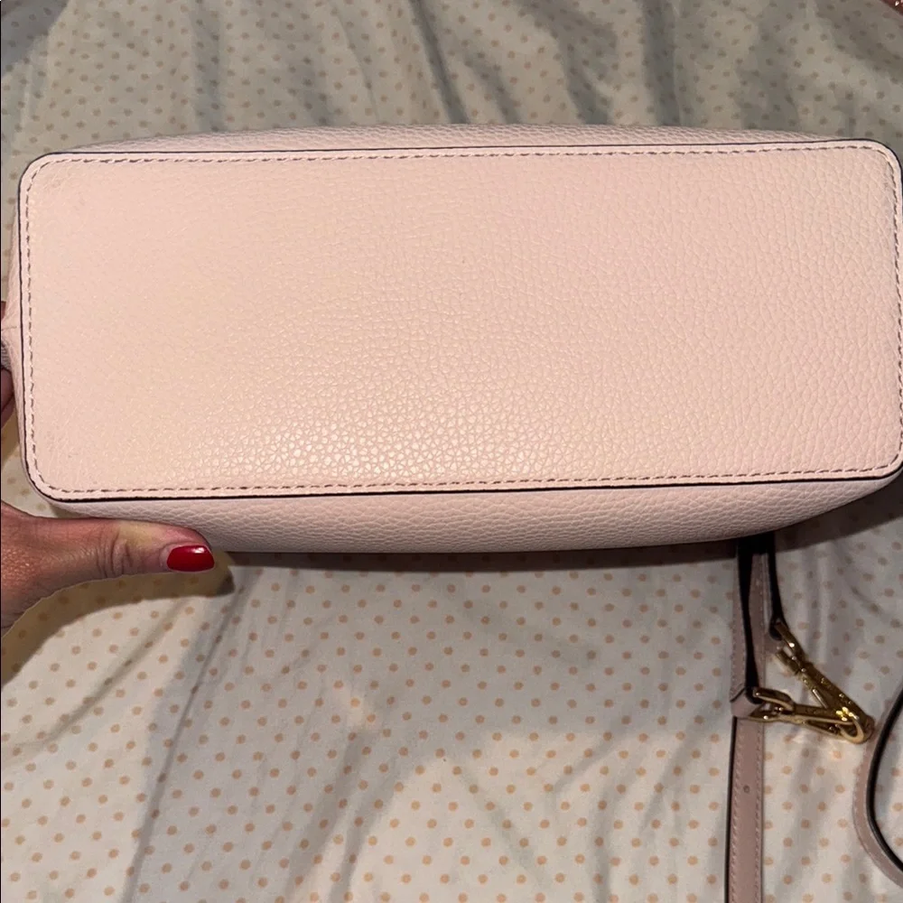 MK Emilia Leather Satchel POWDER BLUSH - Picture 4 of 11